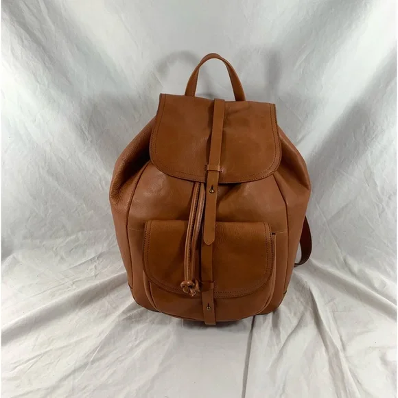 Madewell Tan Transport Leather Backpack Madewell | Bags | Nwot Madewell Transport Rucksack Backpack  main image 3